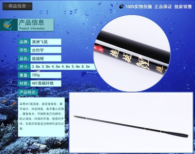 澳洲飛鼠超越鯉3.6米臺釣竿價格走勢與性能評測